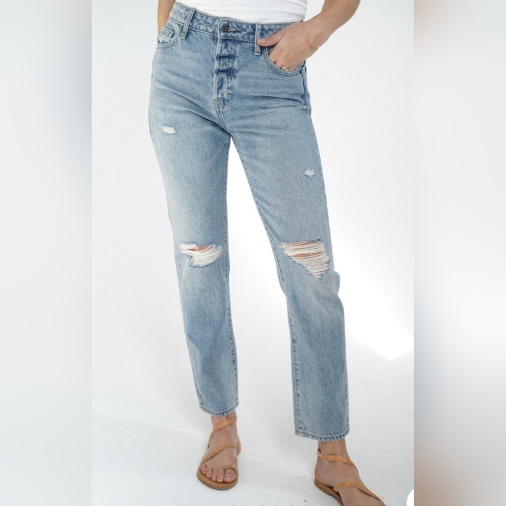 Carly Jean blue jeans - BRAND NEW - distressed style (Topanga)